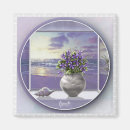 Search for violets magnets Watercolor