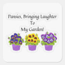 Search for pansy stickers Garden