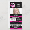 Search for football ticket birthday invitations For her