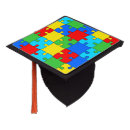 Search for autism autistic graduation cap toppers Awareness