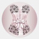 Recherche de de corset autocollants Rose