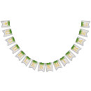 Search for green and white bunting flags For kids