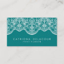 Search for lace business cards Fashion