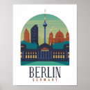 Search for berlin vintage travel posters Brandenburg gate