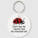 Search for chocolate lover keychains Chocoholic