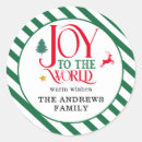 Search for joy to the world stickers White