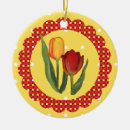 Recherche de tulipe ornements Jaune
