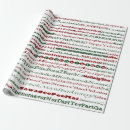 Search for language wrapping paper Text