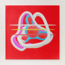 Search for surrealism puzzles Red