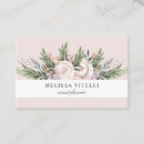 Search for boho business cards Greenery