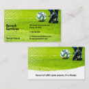 Search for football business cards Professional