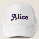 Recherche de alice casquettes Nom