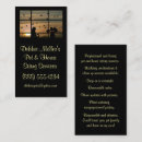 Search for house sitting business cards Pet sitter
