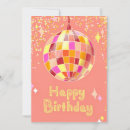 Search for disco birthday cards Groovy