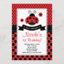 Search for lady bug invitations Black