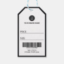 Search for clothing price tags Black and white