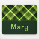 Search for plaid mousepads Green