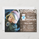 Search for polar bear birthday invitations Winter onederland