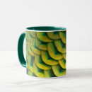 Search for peacock colours mugs Abstract