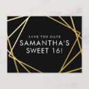 Search for sweet 16 save the date postcards Modern