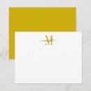 Search for mustard note cards Elegant