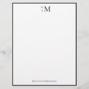 Recherche de initial business stationery Simple