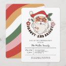 Search for funny santa claus invitations Modern