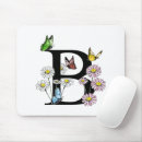 Recherche de lettre b tapis souris Moderne