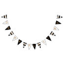 Search for black and white stripes bunting flags Congratulations