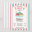 Search for ice cream social birthday invitations Sweets
