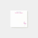 Search for flamingo post it notes Girly