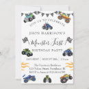 Search for monster party invitations Race