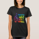 Search for school music teacher tshirts 100 days smarter