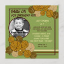 Search for basketball hoop invitations Party