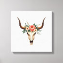 Search for bull skull art Cowboy