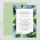 Search for blue flower border wedding invitations Formal