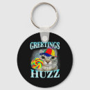 Search for funny greeting round keychains Cute