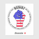 Search for fist flag stickers Resist