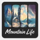 Search for mountain view stickers Hiking inspiration