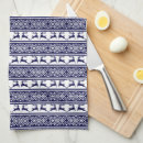 Search for ugly christmas tea towels Reindeer