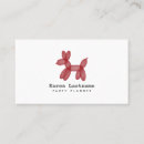 Search for party balloon business cards Minimalist