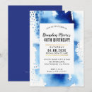 Search for cool 40th birthday invitations Typography