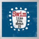 Recherche de nageur posters Équipe de natation