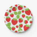 Search for strawberry plates Food