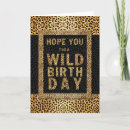 Search for cheetah birthday cards Safari