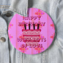 Recherche de anniversaire spécial badges Coloré