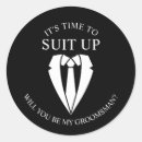 Search for suit and tie stickers Black