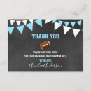 Search for football baby boy shower invitations Chalkboard