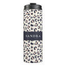 Recherche de leopard voyage mugs Rose
