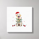Search for funny christmas canvas prints Weimaraner